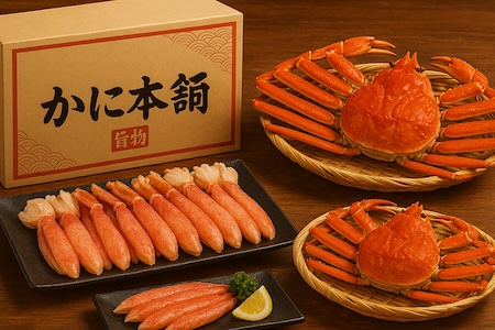 かに本舗　生ずわい満足セット