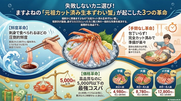 ますよね　ズワイガニ